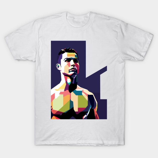 Cristiano Ronaldo T-Shirt by Creativedy Stuff